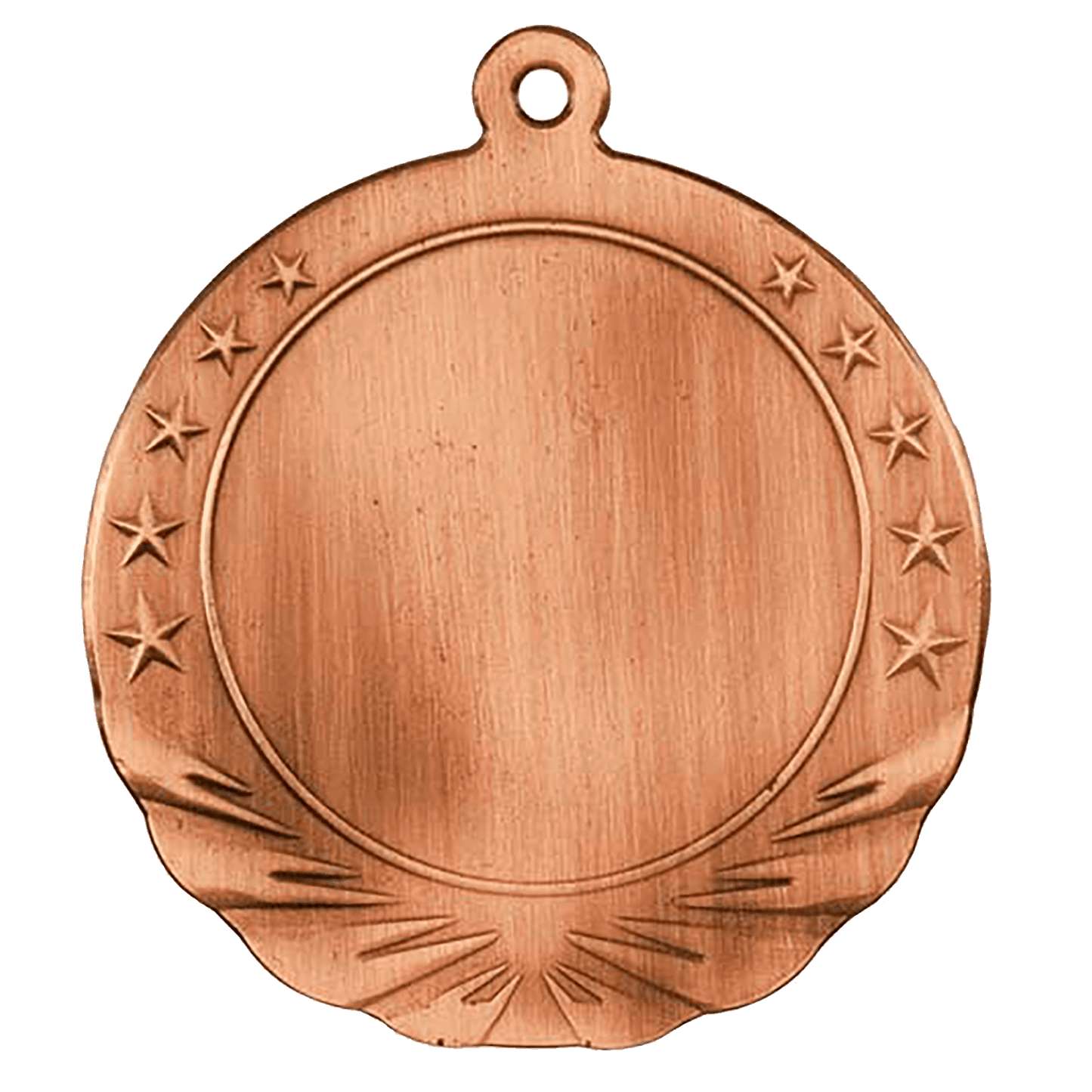 Antique Bronze 2 3/4" 2" Insert Holder Medal