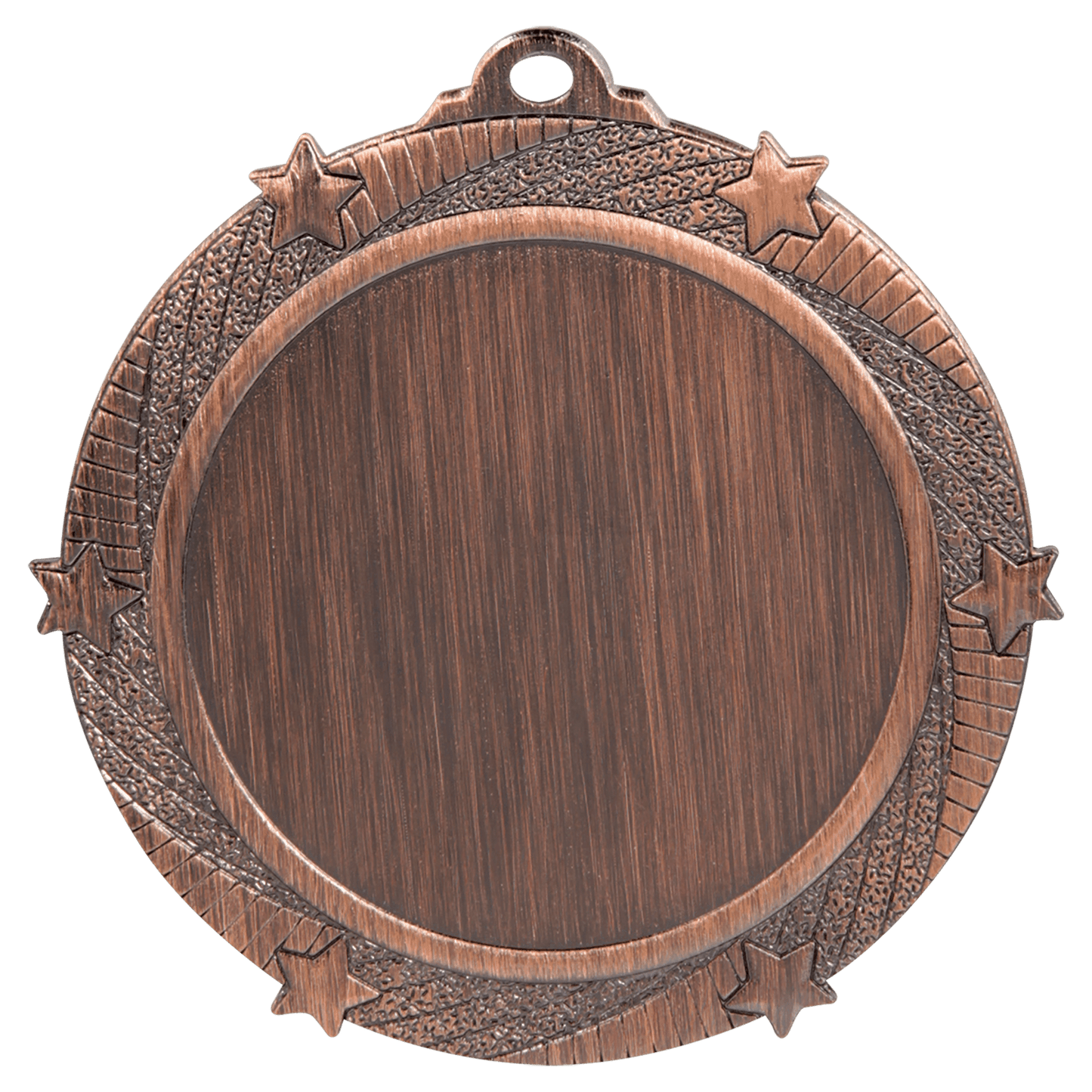 Antique Bronze 2 3/4" 6-Star 2" Insert Medal Holder
