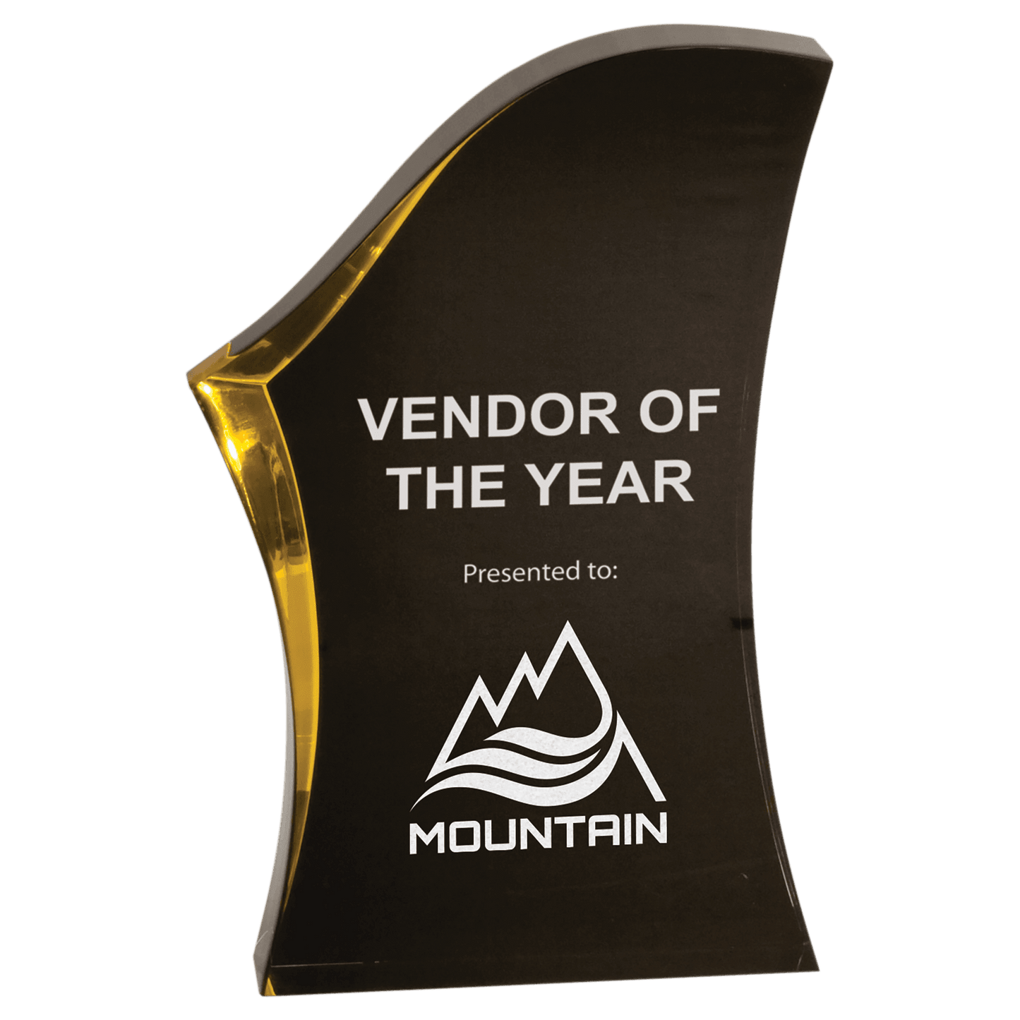 Black/Gold 7"/ Luminary Surge Acrylic