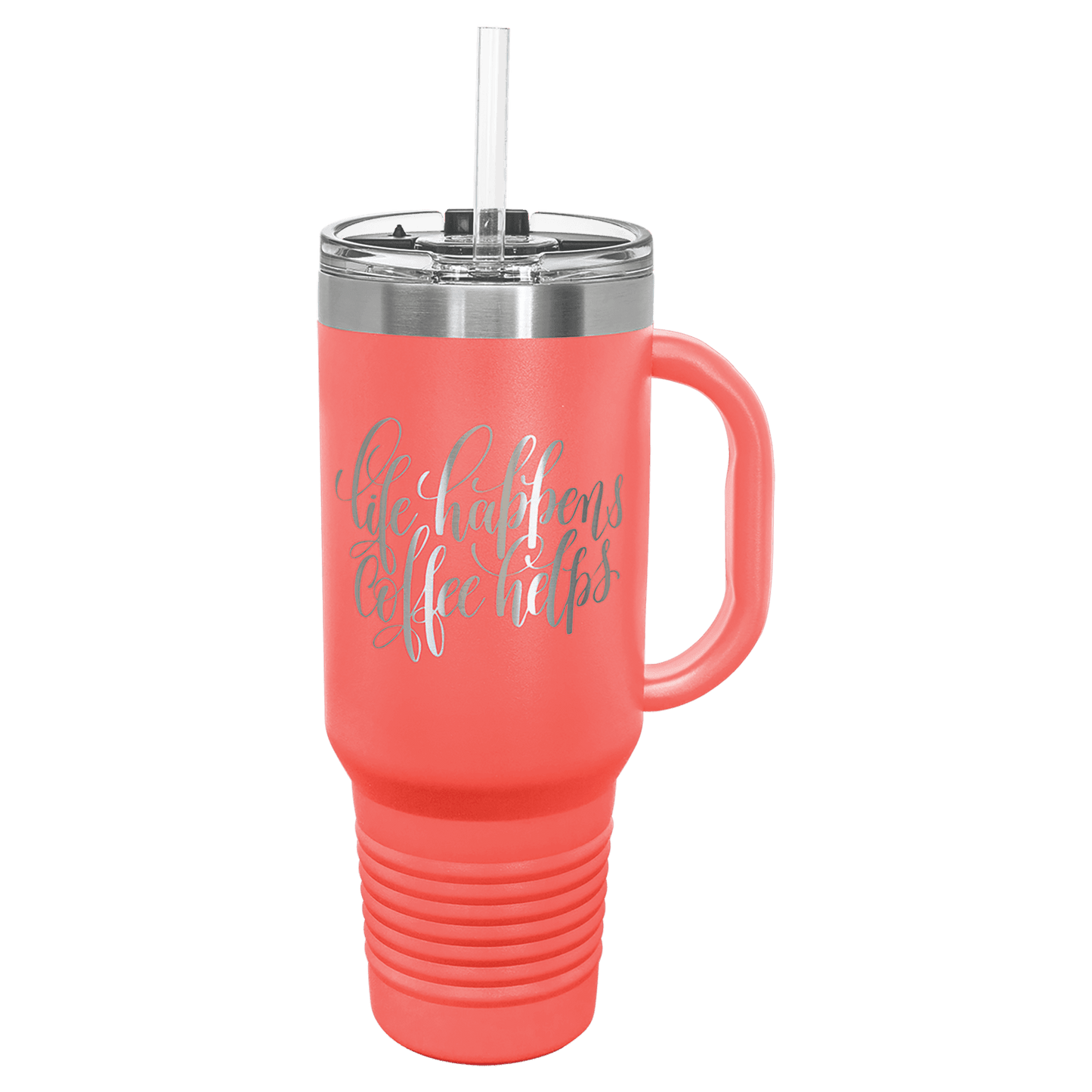 Polar Polar Camel 40 oz. Travel Mug with Snap Lid & Straw