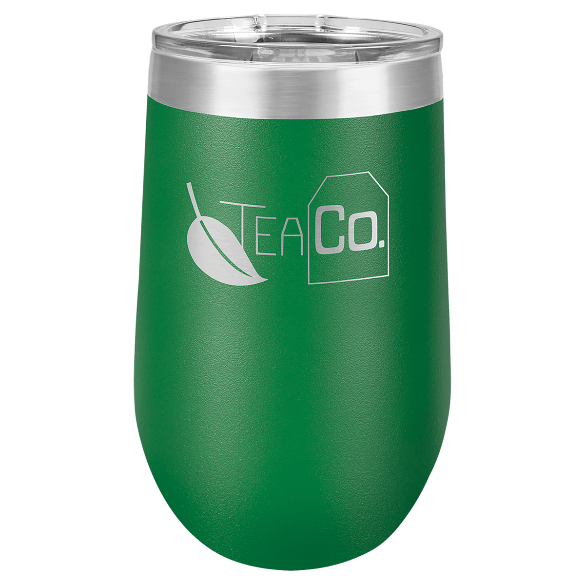 Green Polar Camel 16 oz. Vacuum Insulated Stemless Tumbler with Lid