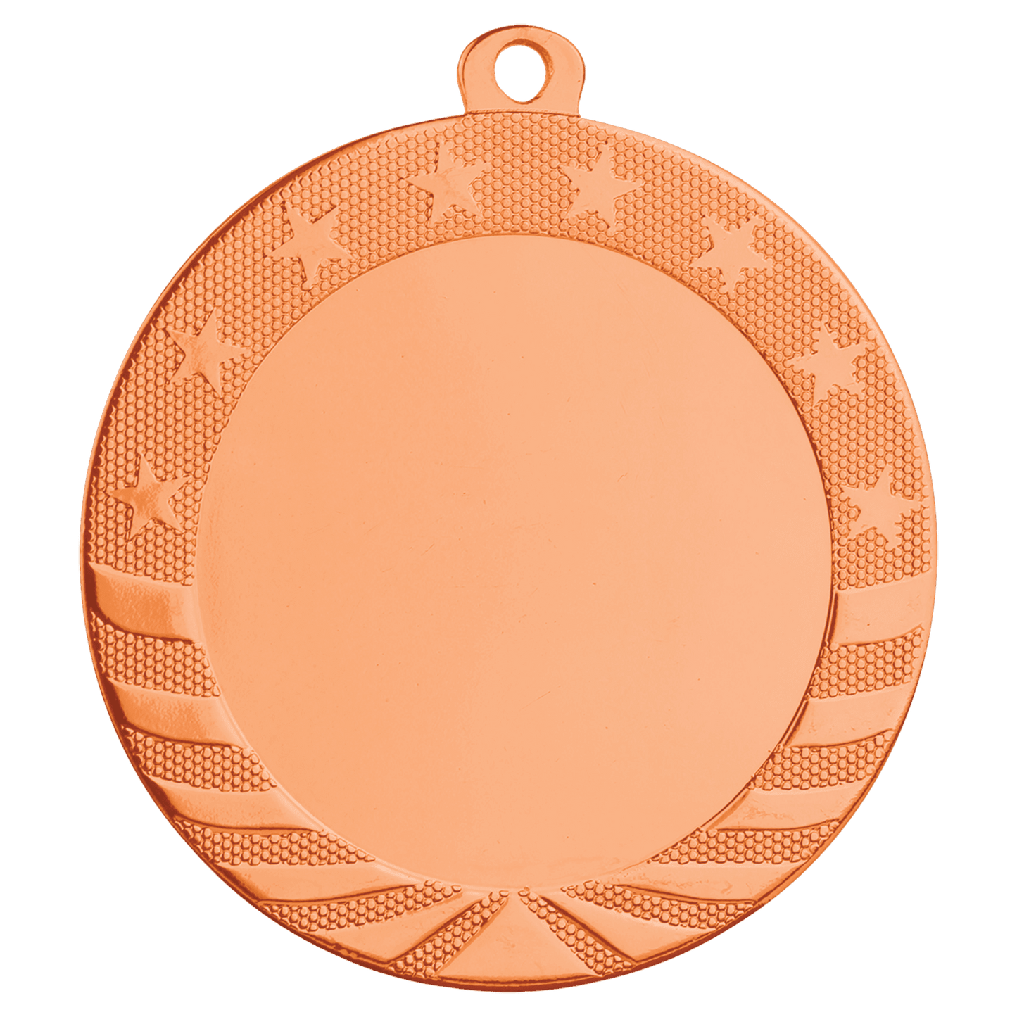 Bright Bronze 2 3/4" 2" Insert Holder Starbrite Medal