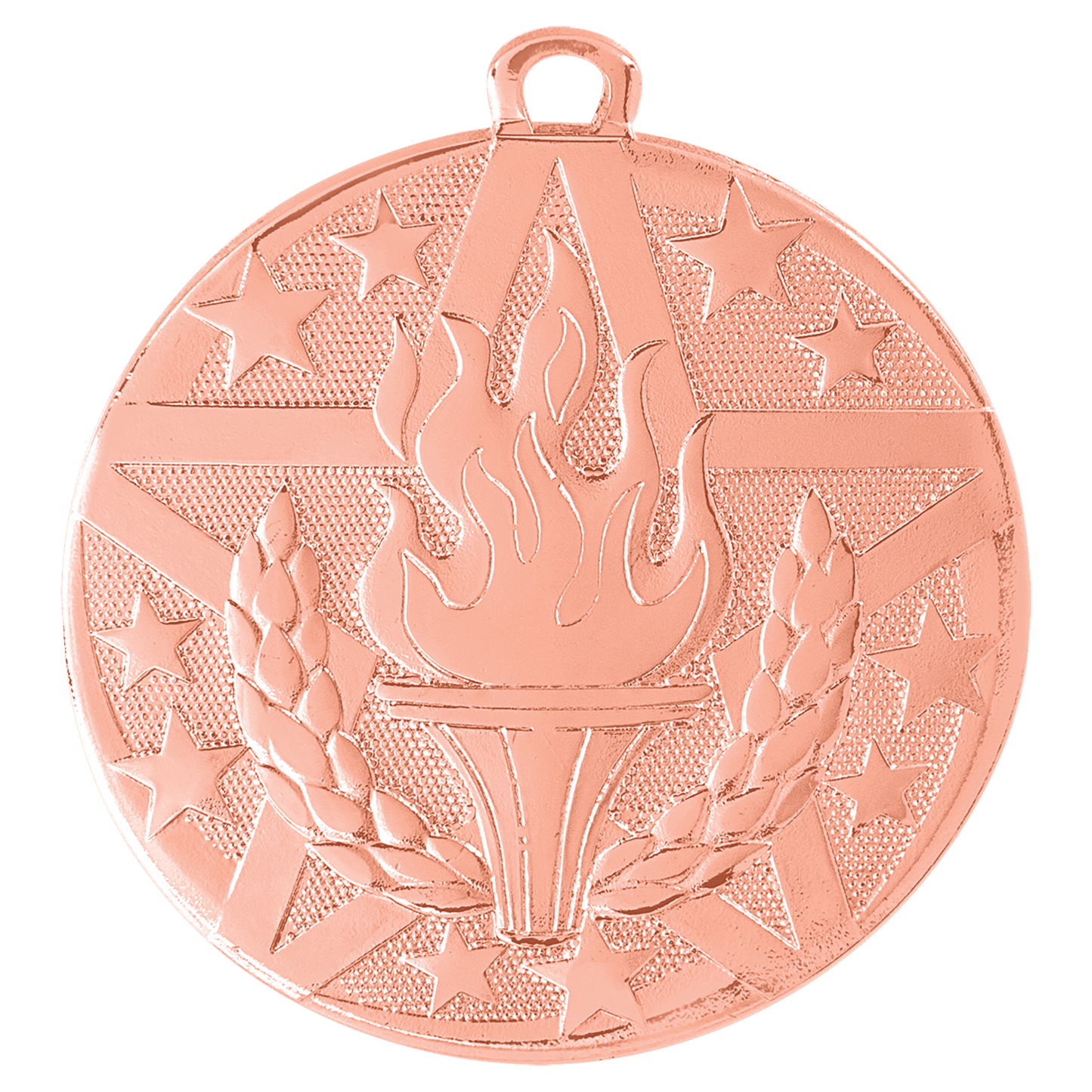 Bronze 2" Superstar Torch Medal