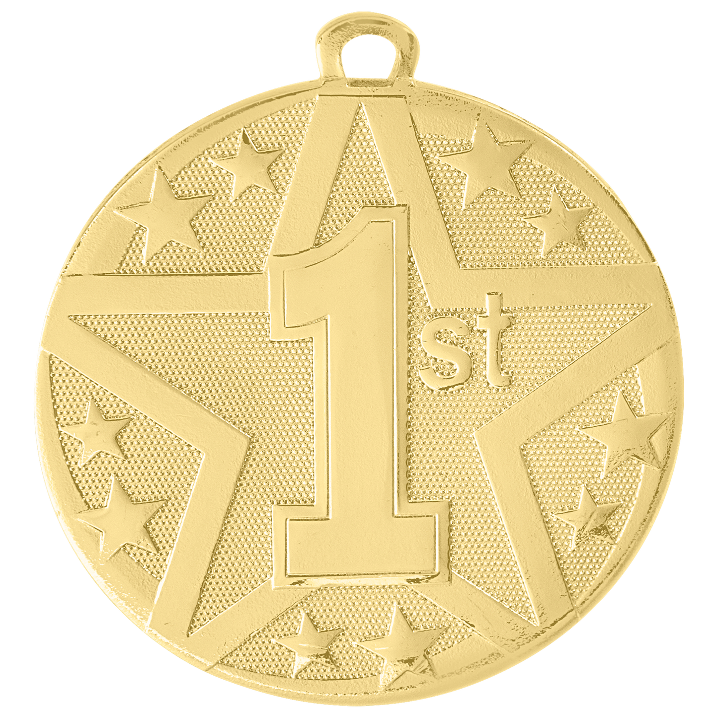 2" Gold Superstar 1st Place Medal