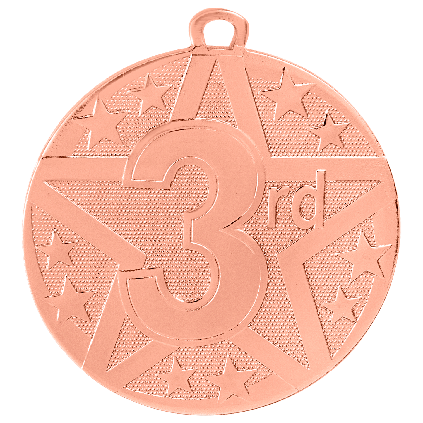 2" Bronze Superstar 3rd Place Medal