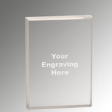 1" Thick Acrylic Award - Engraved