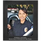 Black 8" x 10" Aluminum Photo Frame