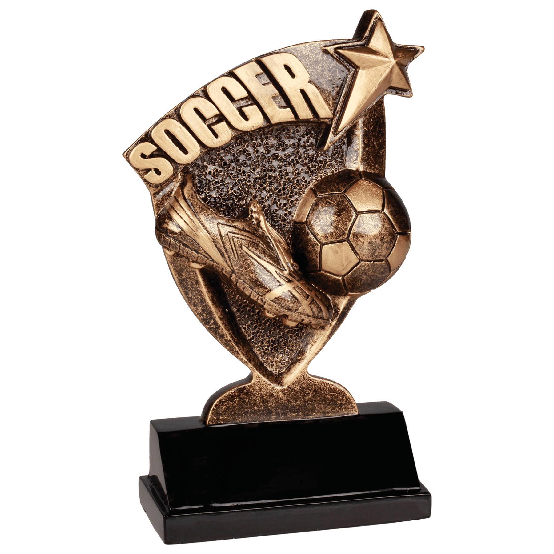 6" Soccer Broadcast Resin
