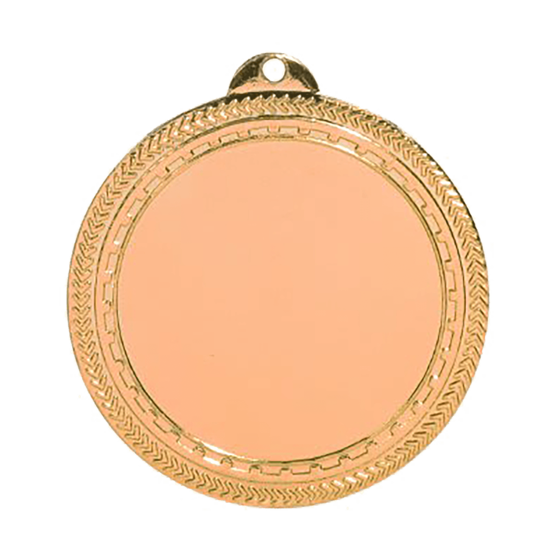 Antique Bronze 2 3/4" 2" Insert Holder Laserable BriteLazer Medal