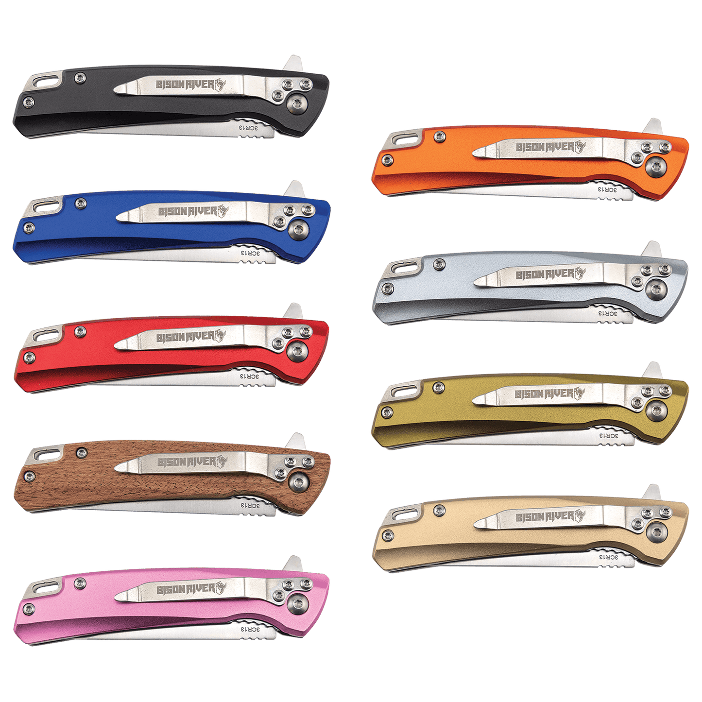 Bison River 4" Everyday Carry Knife with Ball Bearing Open Mechanism