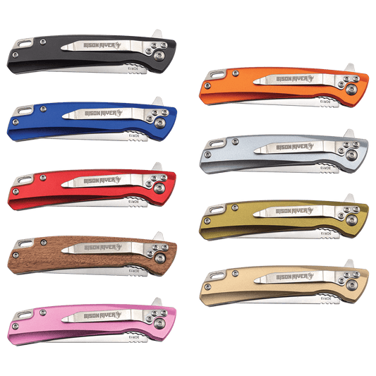 Bison River 4" Everyday Carry Knife with Ball Bearing Open Mechanism