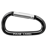 Black Polar Camel Water Bottle Carabiner