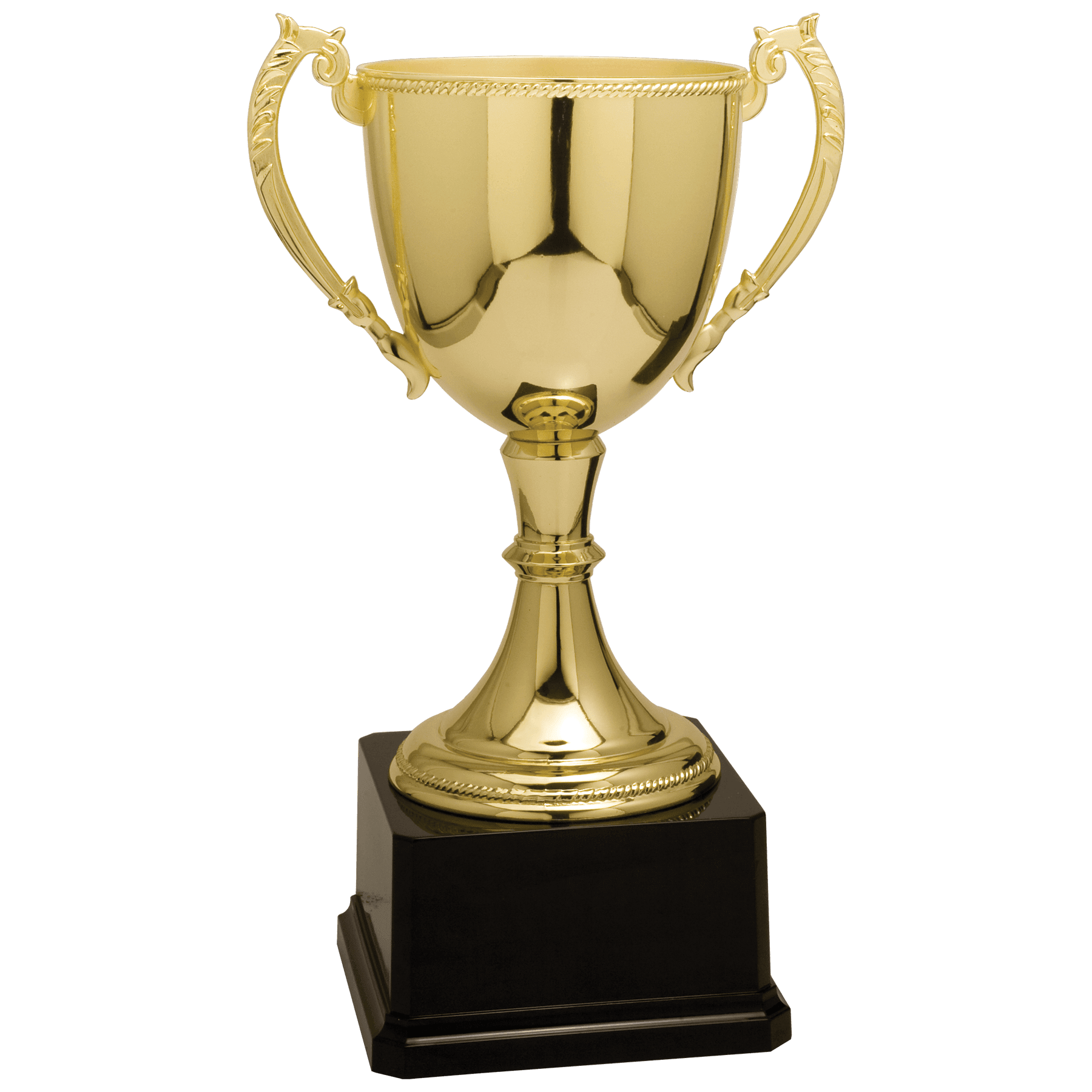 Gold 11" Completed Zinc Cup Trophy