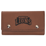 Football Laserable Leatherette Card & Dice Set