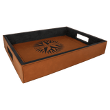 Rawhide 16" x 12" Laserable Leatherette Serving Tray