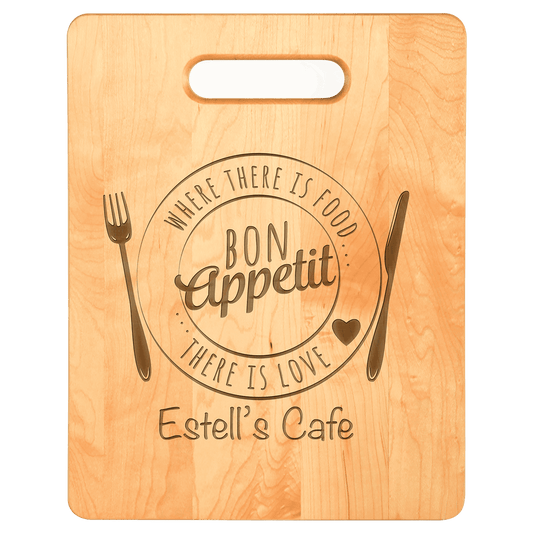 11 1/2" x 8 3/4" Maple Cutting Board