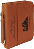 Rawhide 6 3/4" x 9 1/4" Leatherette Book/Bible Cover with Handle & Zipper
