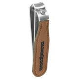 Dark Brown Laserable Leatherette Nail Clipper
