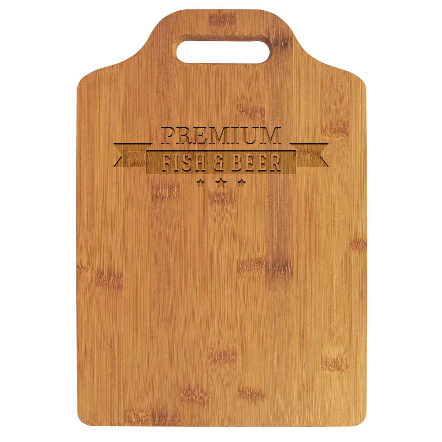 13" x 9" Bamboo Cutting Board with Handle