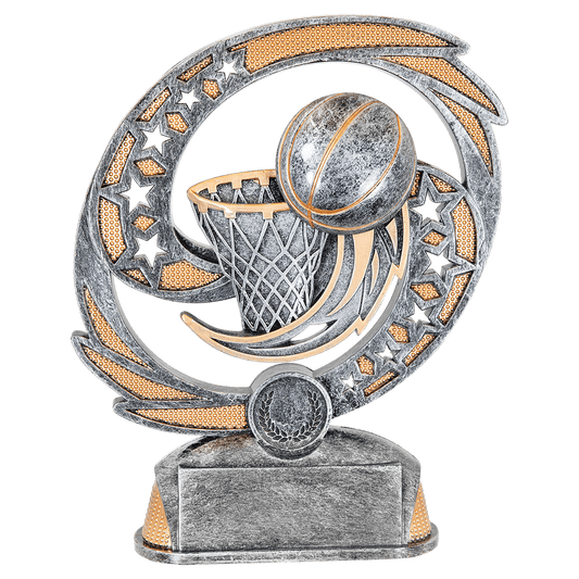 7 1/2" Basketball Hurricane Award