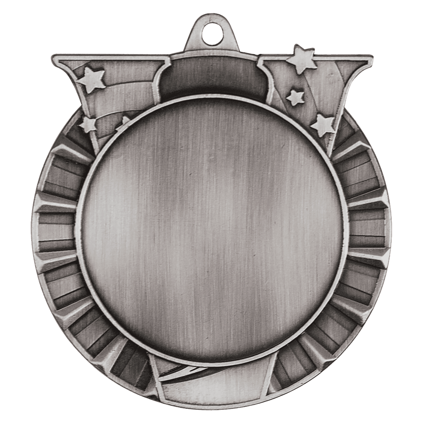 Antique Silver 2 3/4" Victory 2" Insert Holder Medal