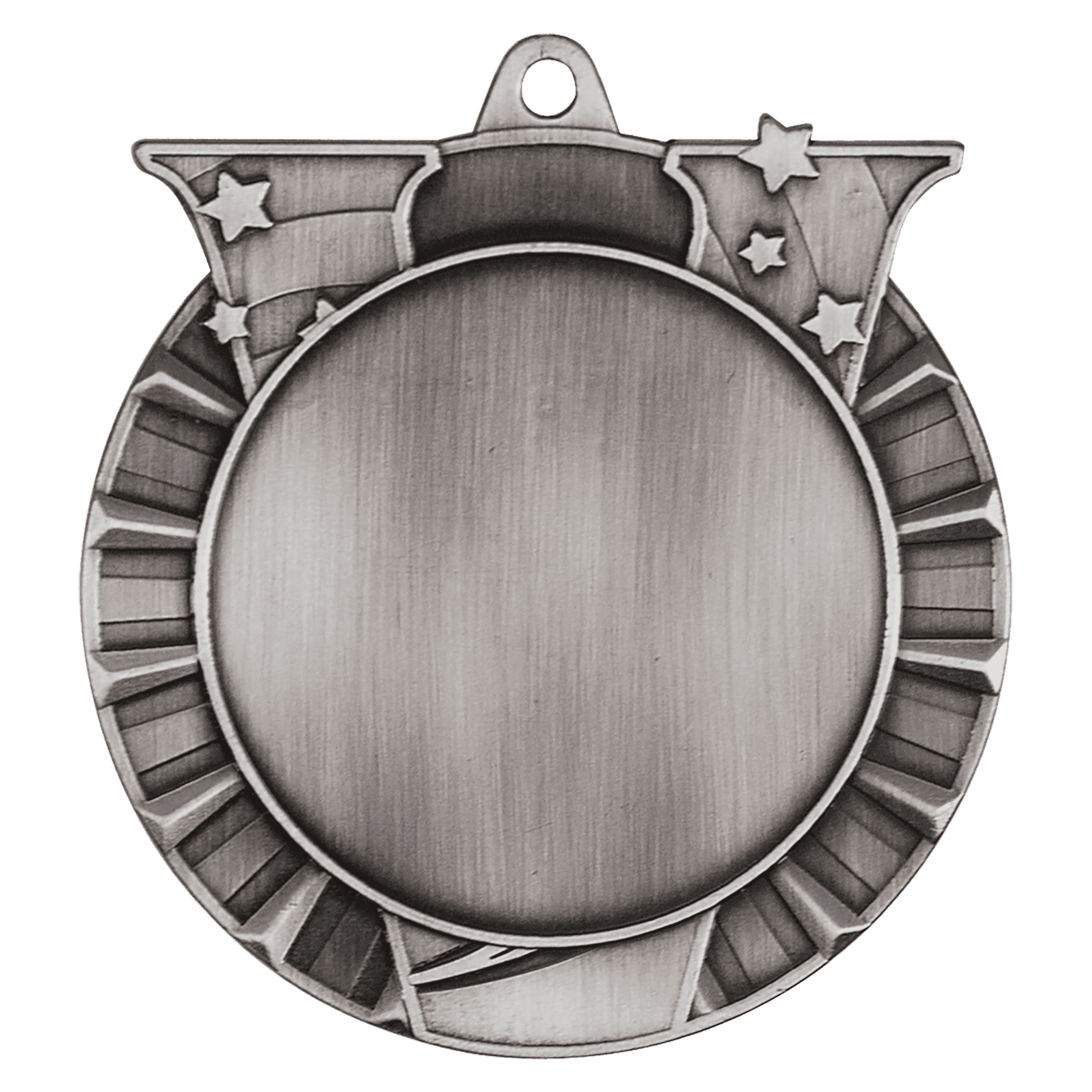 Antique Silver 2 3/4" Victory 2" Insert Holder Medal