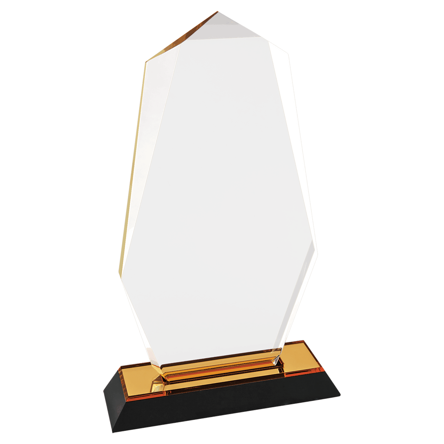 Gold 9" Octagon Point Impress Acrylic