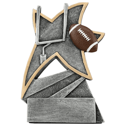 5 1/2" Football Jazz Star Resin