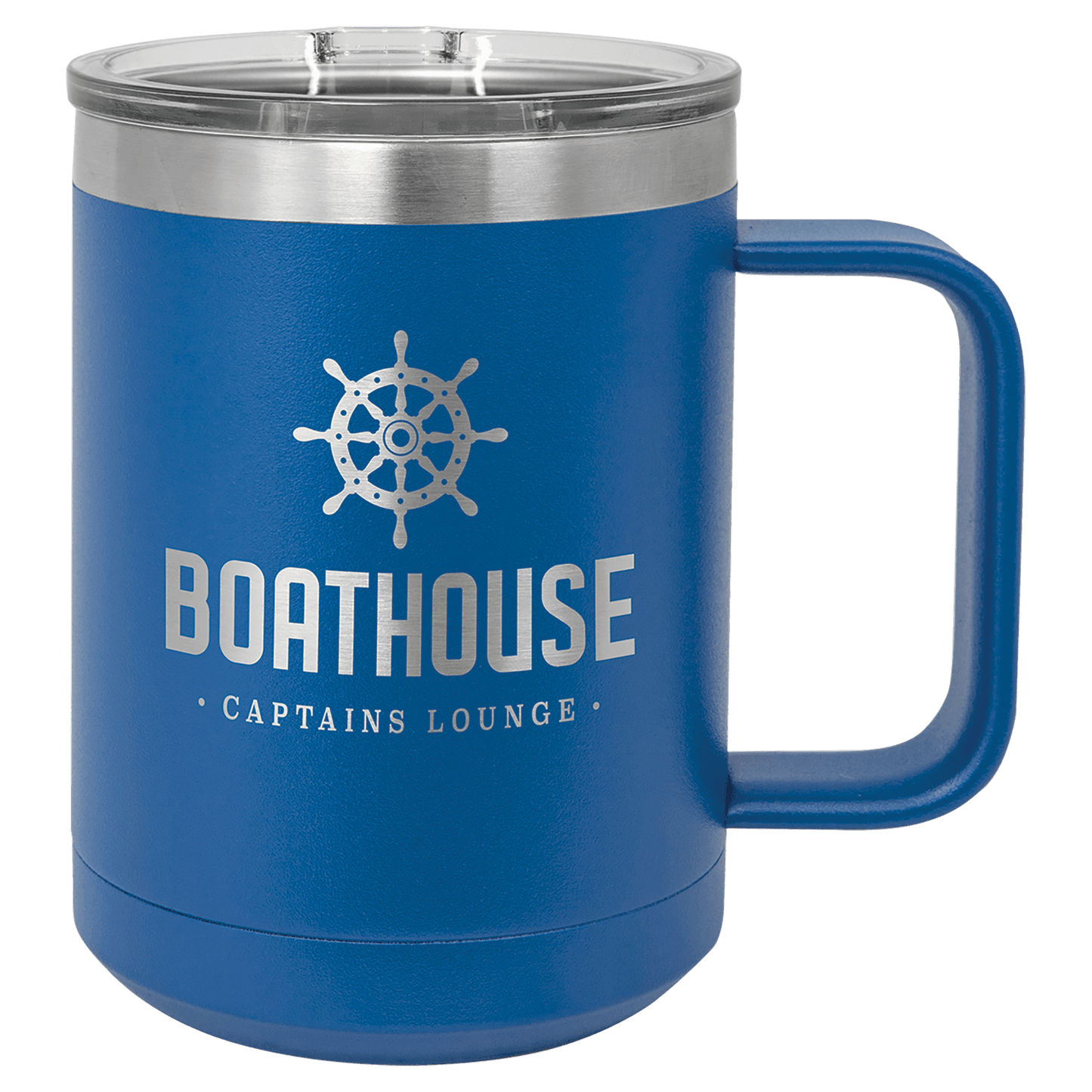 Royal Blue Polar Camel 15 oz. Vacuum Insulated Mug with Slider Lid