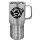 Stainless Steel Polar Camel 20 oz. Vacuum Insulated Travel Mug with Slider Lid