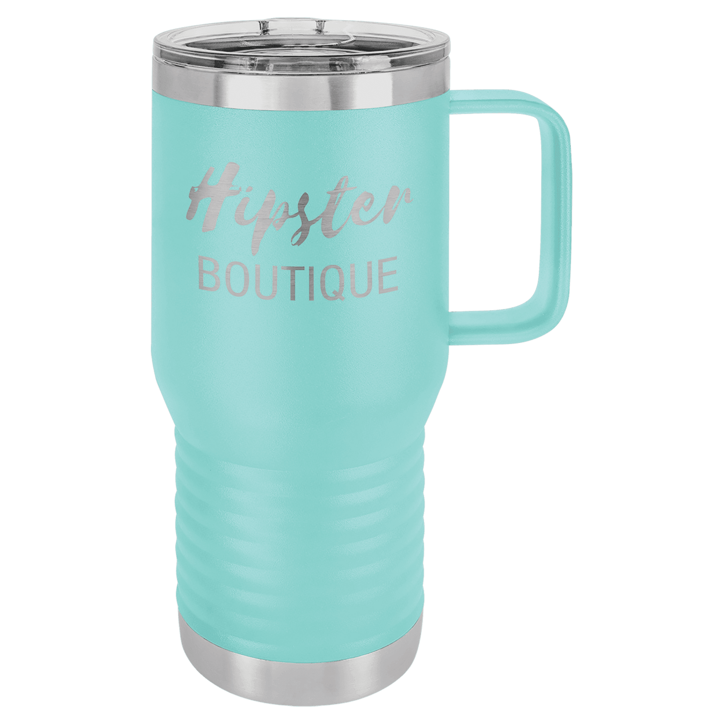Teal Polar Camel 20 oz. Vacuum Insulated Travel Mug with Slider Lid