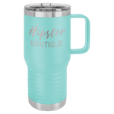 Teal Polar Camel 20 oz. Vacuum Insulated Travel Mug with Slider Lid