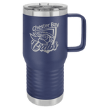 Navy Blue Polar Camel 20 oz. Vacuum Insulated Travel Mug with Slider Lid