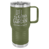 Olive Green Polar Camel 20 oz. Vacuum Insulated Travel Mug with Slider Lid