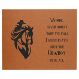 Rawhide 16" x 20" Laserable Leatherette Wall Decor with Sawtooth Hanger