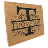 Bamboo 16" x 20" Laserable Leatherette Wall Decor with Sawtooth Hanger