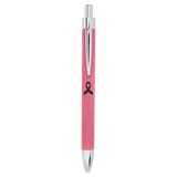 Pink Laserable Leatherette Pen