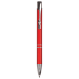 Red with Silver Trim Laserable Pen