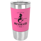 Pink/Black Tumbler with Silicone Grip and Clear 20 oz. Polar Camel Lid