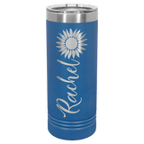 Royal Blue Polar Camel 22 oz. Skinny Tumbler with Slider Lid