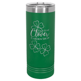 Green Polar Camel 22 oz. Skinny Tumbler with Slider Lid