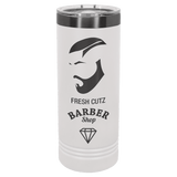 White/Ghost Black Polar Camel 22 oz. Skinny Tumbler