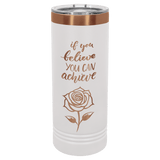 White/Rose Gold Polar Camel 22 oz. Skinny Tumbler