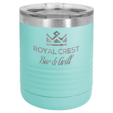 Teal Vacuum Insulated Ringneck Tumbler with Clear Polar Camel 10 oz. Lid