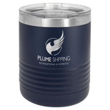 Navy Blue Vacuum Insulated Ringneck Tumbler with Clear Polar Camel 10 oz. Lid
