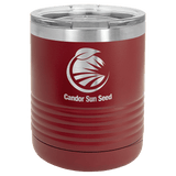 Maroon Vacuum Insulated Ringneck Tumbler with Clear Polar Camel 10 oz. Lid