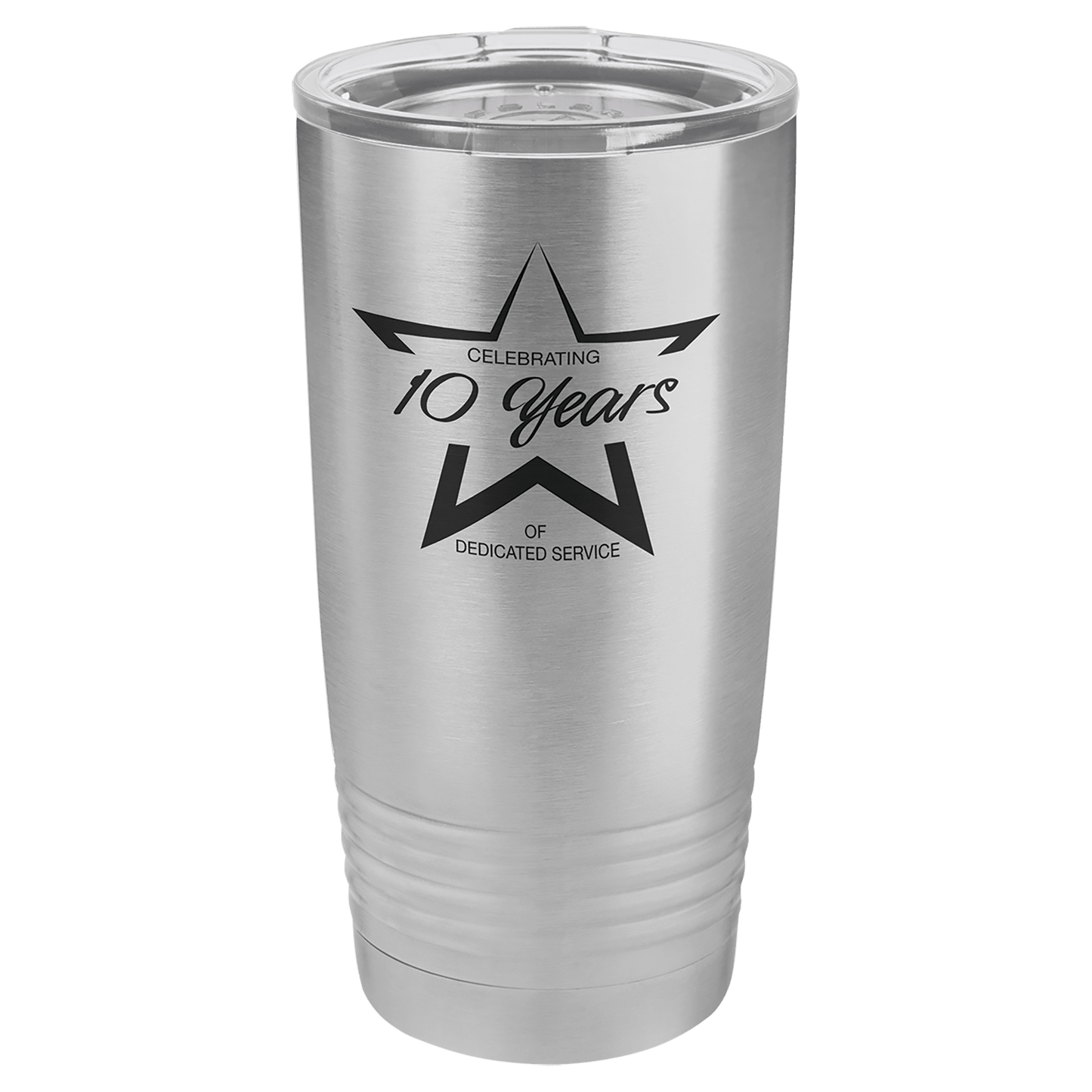 Polar Camel 20 oz. Stainless Steel Ringneck Tumbler with Logo Lid
