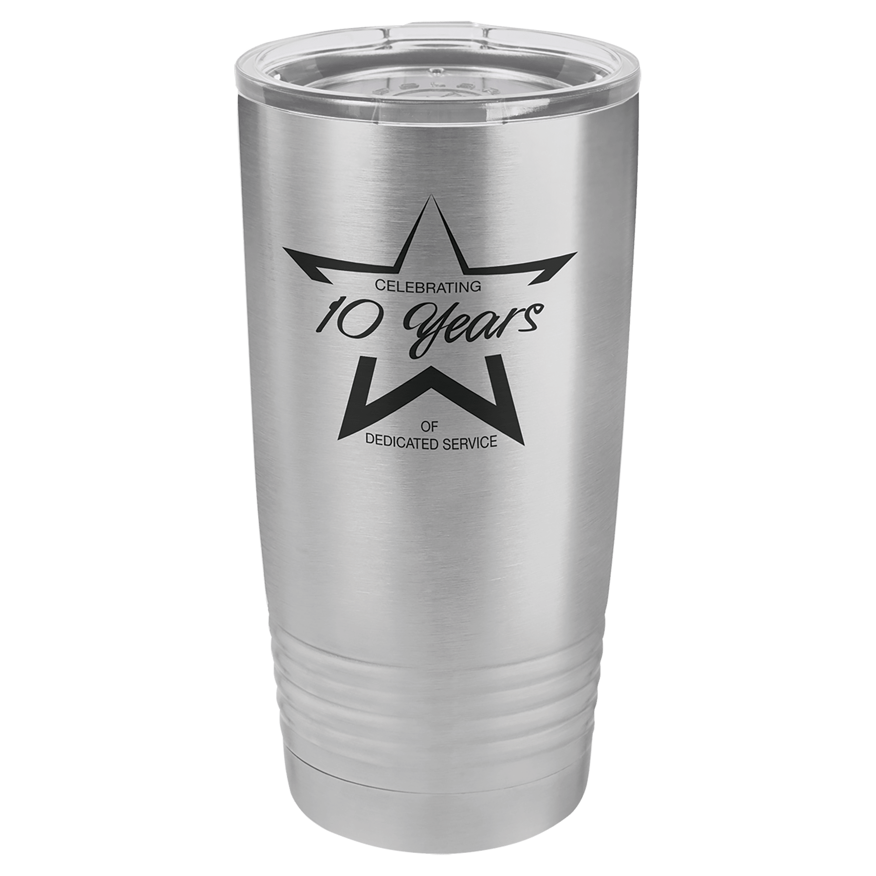 Polar Camel 20 oz. Stainless Steel Ringneck Tumbler with Logo Lid
