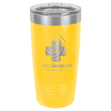 Yellow Polar Camel 20 oz. Ringneck Tumbler with Logo Lid