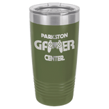 Olive Green Polar Camel 20 oz. Ringneck Tumbler with Logo Lid